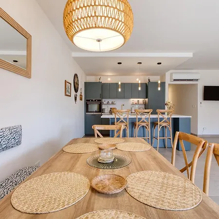 Modern 2br Qala Gozo Apt, Shared Pools