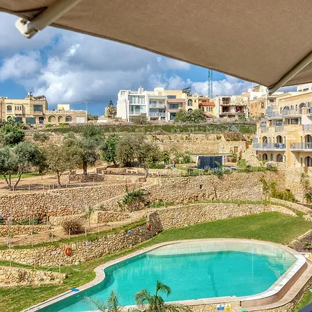 Modern 2br Qala Gozo Apt, Shared Pools